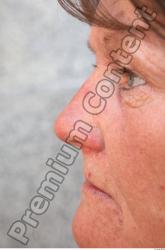 Nose Woman Casual Average Wrinkles Street photo references